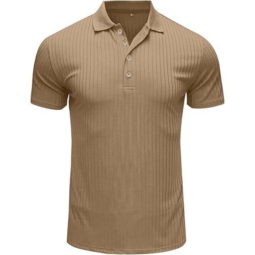 Men's Performance Athletic Shirt Wicking Flexible Fabric Gym Workout Casual Short Sleeve Top for Daily Leisure