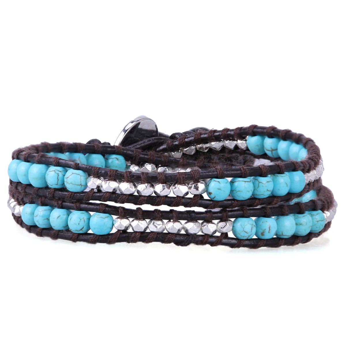 KELITCH Damen Freundschaftsarmbänder Perlen Strang Armbänder