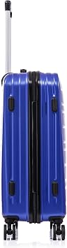Rockland Irvine Hardside Spinner Wheel Luggage, Blue, 19, 23, 27