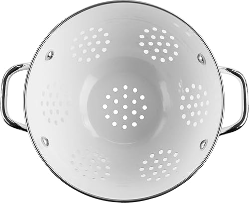 Vista 2 de Colador de Reston Lloyd, color azul índigo, Blanco