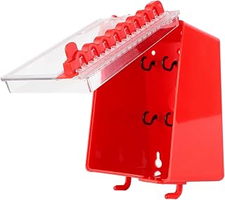 JEOZBM Wall Mount Lock Box, Safes Key Drop Box for Walls Tall Wall Double Access Dropbox