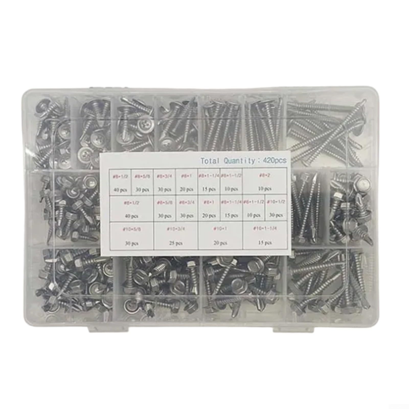 Vis pour appareils de bricolage en acier 410 avec empreinte cruciforme