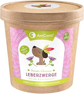 Bio Leberzwerge - Leberkräuter für Hunde - Kräutermix getrocknet - Leberdiät Leber Galle Kräuter vom Tierheilpraktiker - 100g