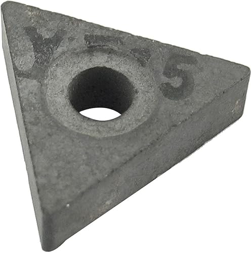 IIVVERR Broca de herramienta de torno triangular de 0.669in, inserción de carburo cementado (Troquelado de 0.669in, Triángulo Torno, Herramienta