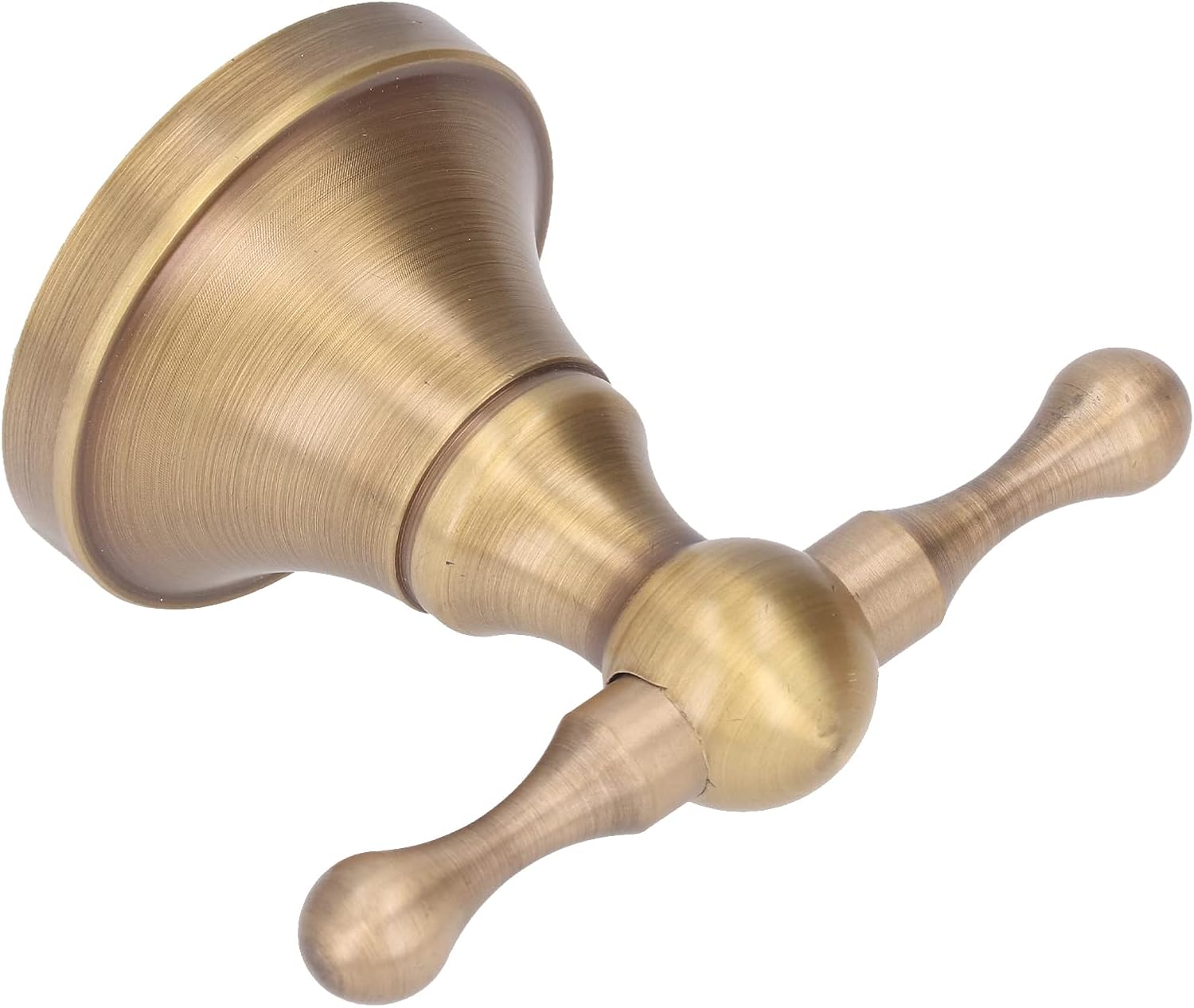 Antique Solid Copper Bath Robe Hook, Wall Mounted Bathroom Coat Hook, Rustproof Stainless Steel Towel Hanger with Antique Finish for Bathroom Kitchen Bedroom