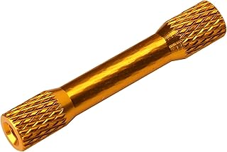 espaçador de coluna de liga de alumínio impasse m3 impasse 6,05 mm od para drone rc multicóptero cores múltiplas (ouro amarelo)