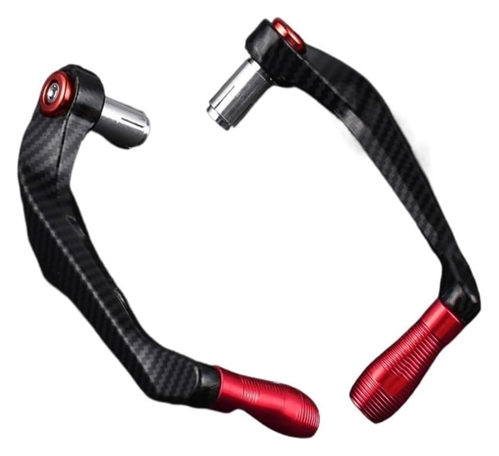 Eamrfvqt Red Brake Clutch Levers, Aluminum And Brake Lever Guard