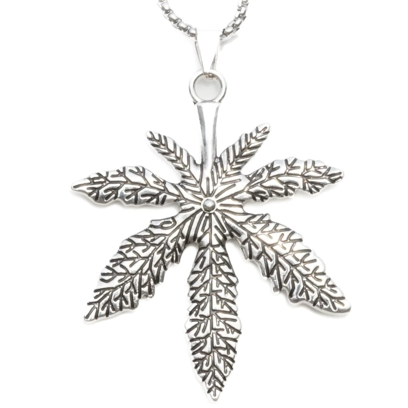 See full amazon price history chart for THE MEN THING HEMP-LEAF - Alloy Pendant with Pure Stainless Steel 24inch Round Box Chain, European trending Style for Men & Boys THE MEN THING HEMP-LEAF - Alloy Pendant with Pure Stainless Steel 24inch Round Box Chain, European trending Style for Men & Boys (B0BFHCNX3P) Amazon Price History, Amazon Price Tracker