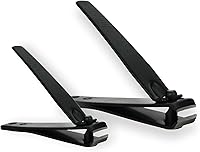 Vista 4 de Yaxa Basics - Juego de cortaúñas para pies y manos, negro