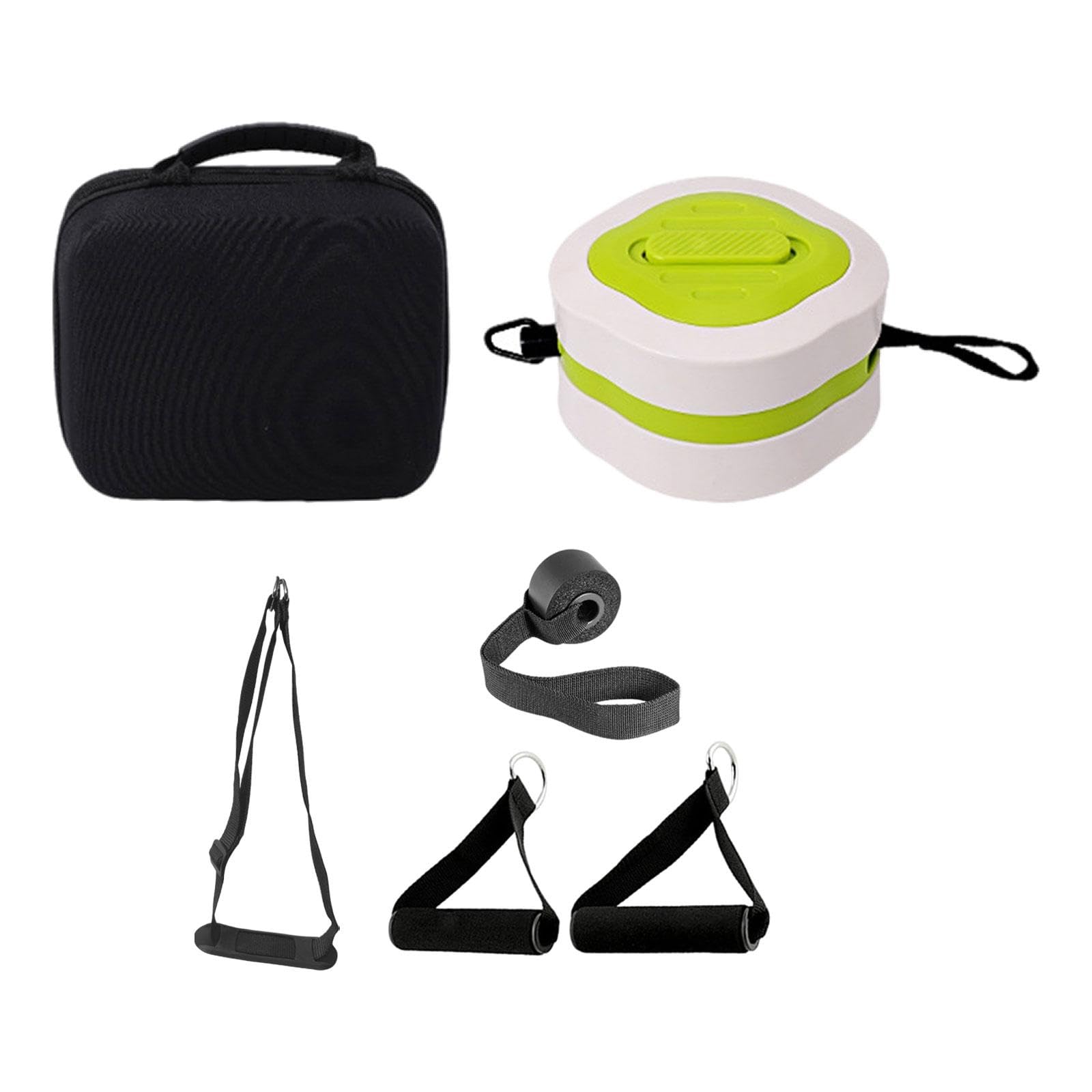 Dispositivo de Gimnasio Compacto, máquina de Cable con Agarre Antideslizante y Resistencia Variable para piernas.