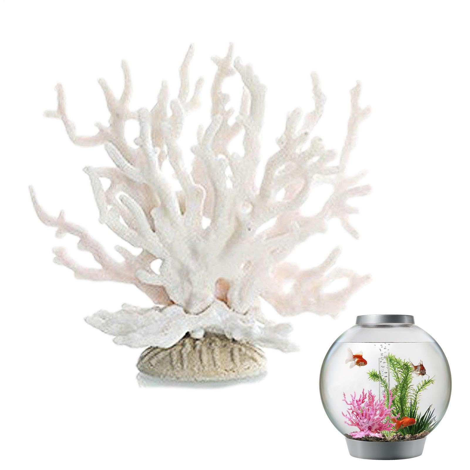 Corail d'aquarium - Paysage Simulation,Décor d'aquarium d'accessoires réservoir Poissons Couleur Multiple pour des terrariums d'aquariums Marins d'eau Douce