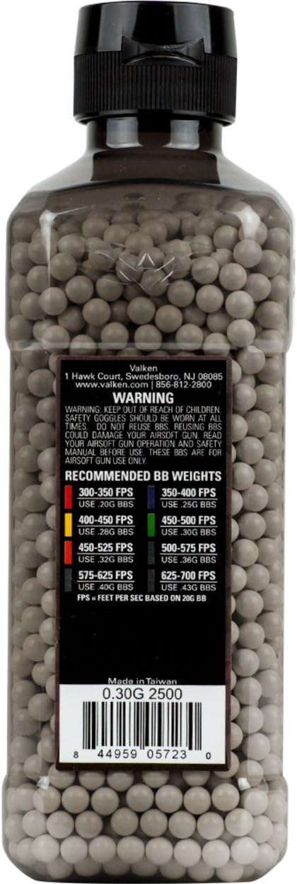 V-Tac BBS Valken Tactical 0.25g Bottle