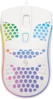 Mouse Gamer Dragon War Light 2400dpi 7 Cores 70g Ultraleve Branco - MGDWL2 ELG