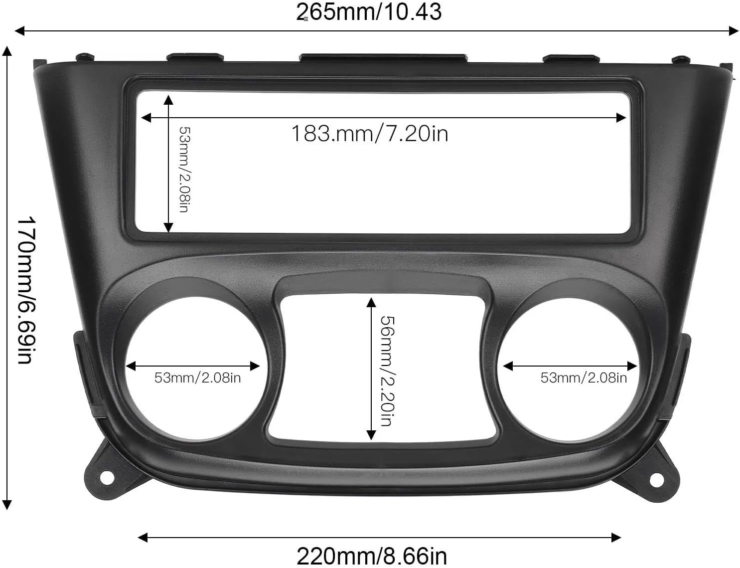 ダッシュパネル DVDフレーム 1DIN カーステレオ ラジオフェイシア に適合する アルメーラ に適合する セントラ 2000-2