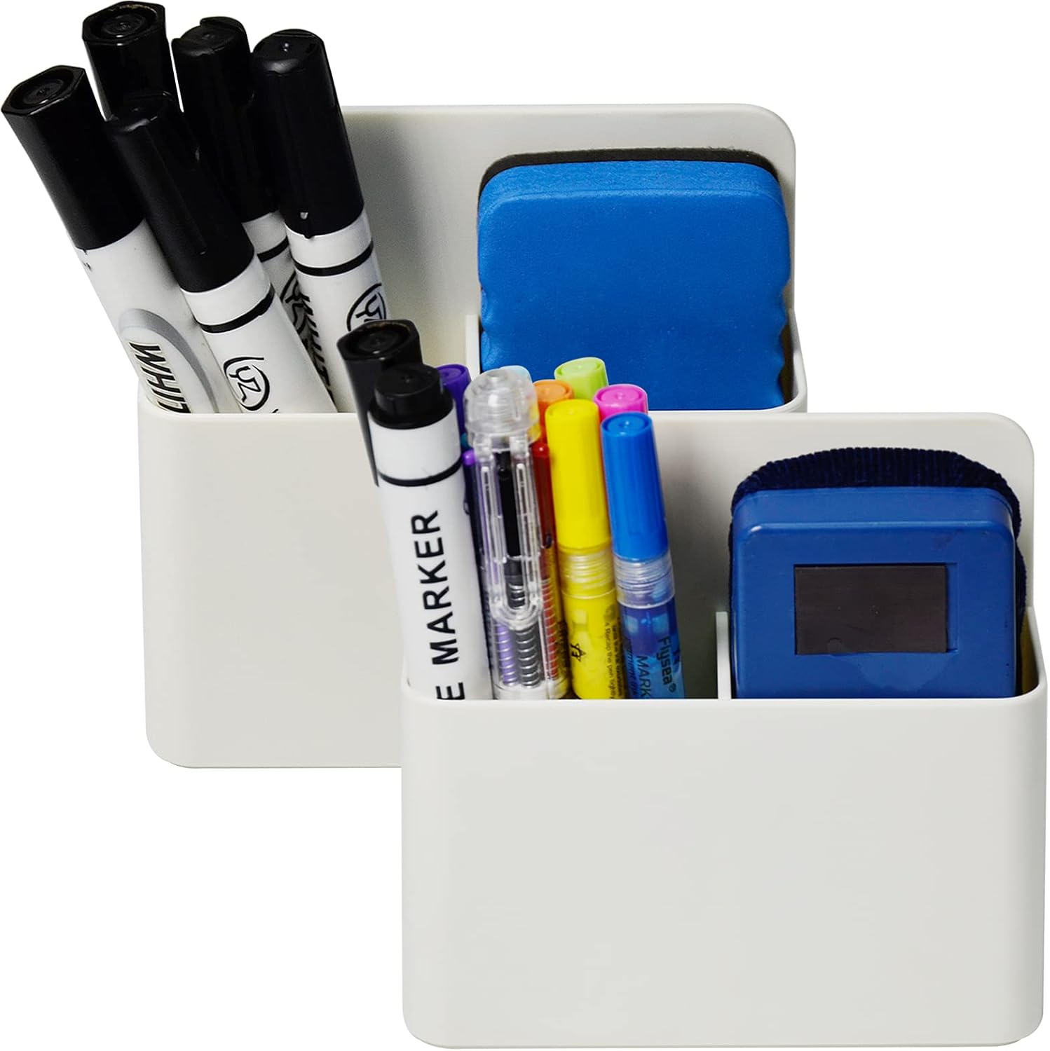 Simetufy 2 Pack Dry Erase Marker Holder