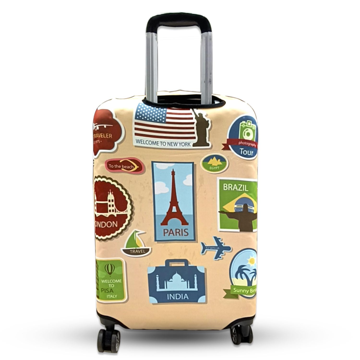 Handcuffs Trolley Cover Travel Suitcase Protective Covers Anti Scratch