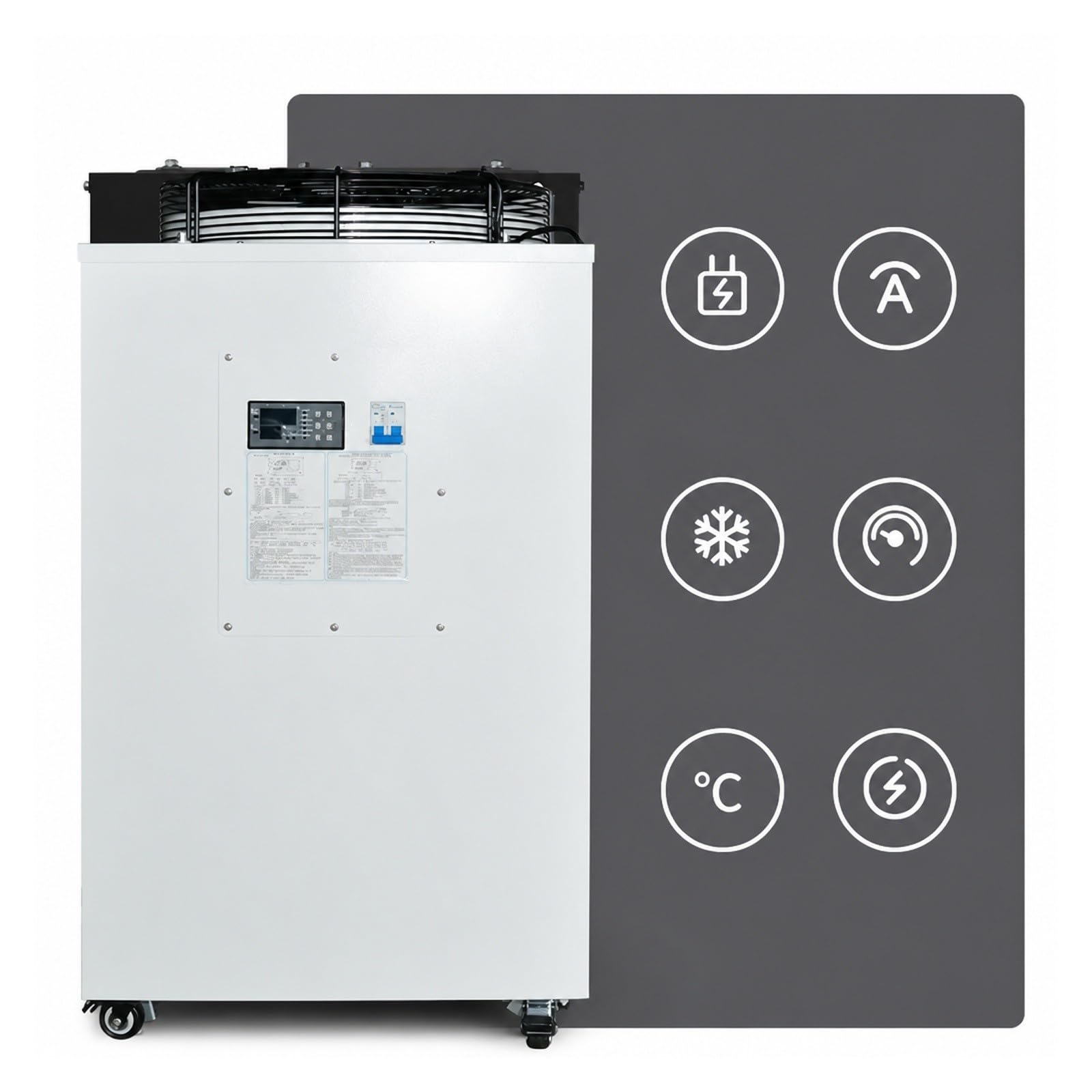 Fiber Industrial Chiller Refroidi par l'eau