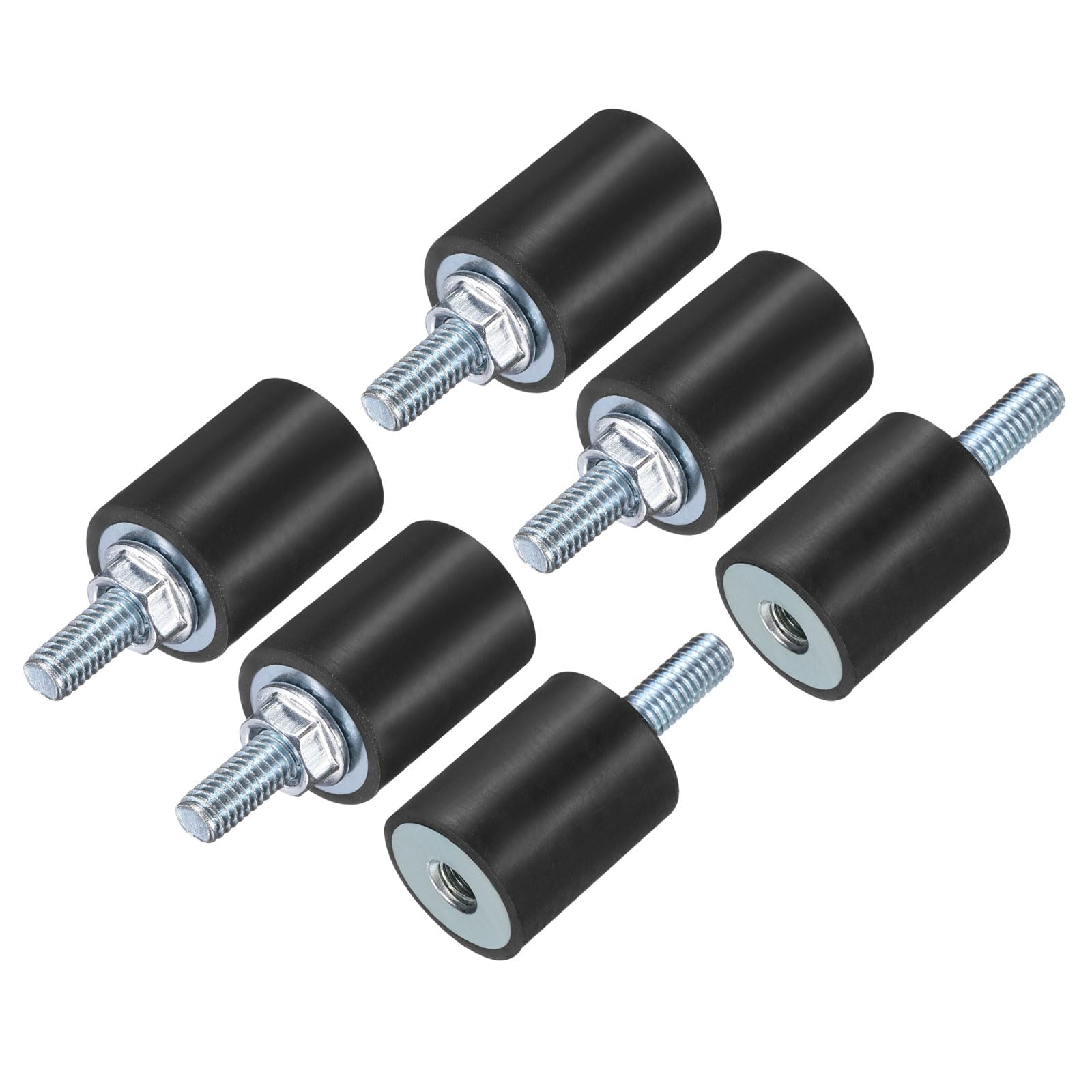 uxcell 4pcs M4x10mm Rubber Isolator Mounts with Studs 15x15mm — Amazon image 30