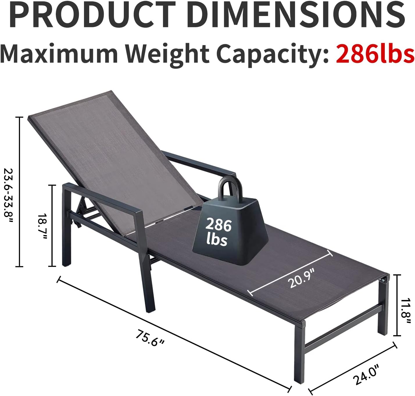 Soporte Para Sombrilla/Paraguas De Silla (Pack De 2) | Ajustable Para Tubos De 25 Mm | Aleación De Aluminio | Para Jardín, Playa, Pesca, Cochecito