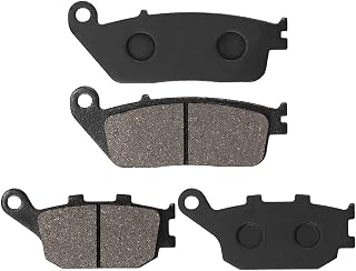 Front and Rear Brake Pad Replacement for Honda Shadow 1100 Shadow Sabre 1100 Interstate 1300 Stateline 1300 VTX1300C VTX1300R VTX1300S
