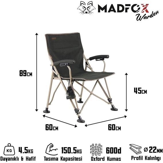 Madfox Warden Folding Camping Chair