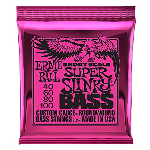 Ernie Ball P02854 Short Scale Super Slinky Nickel Wound Bass Guitar Strings thumb #4
