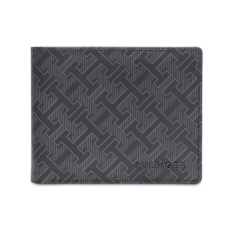 Men Leather Global Coin Wallet - Black, (Porec)-image-36