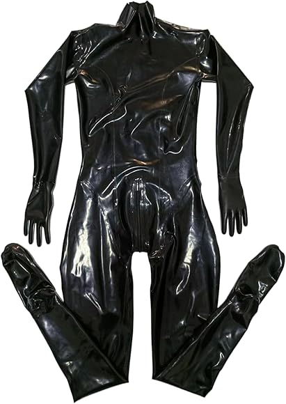 Amazon.co.jp: [AZRLZP] ラテックスキャットスーツ ラテックスラバー 