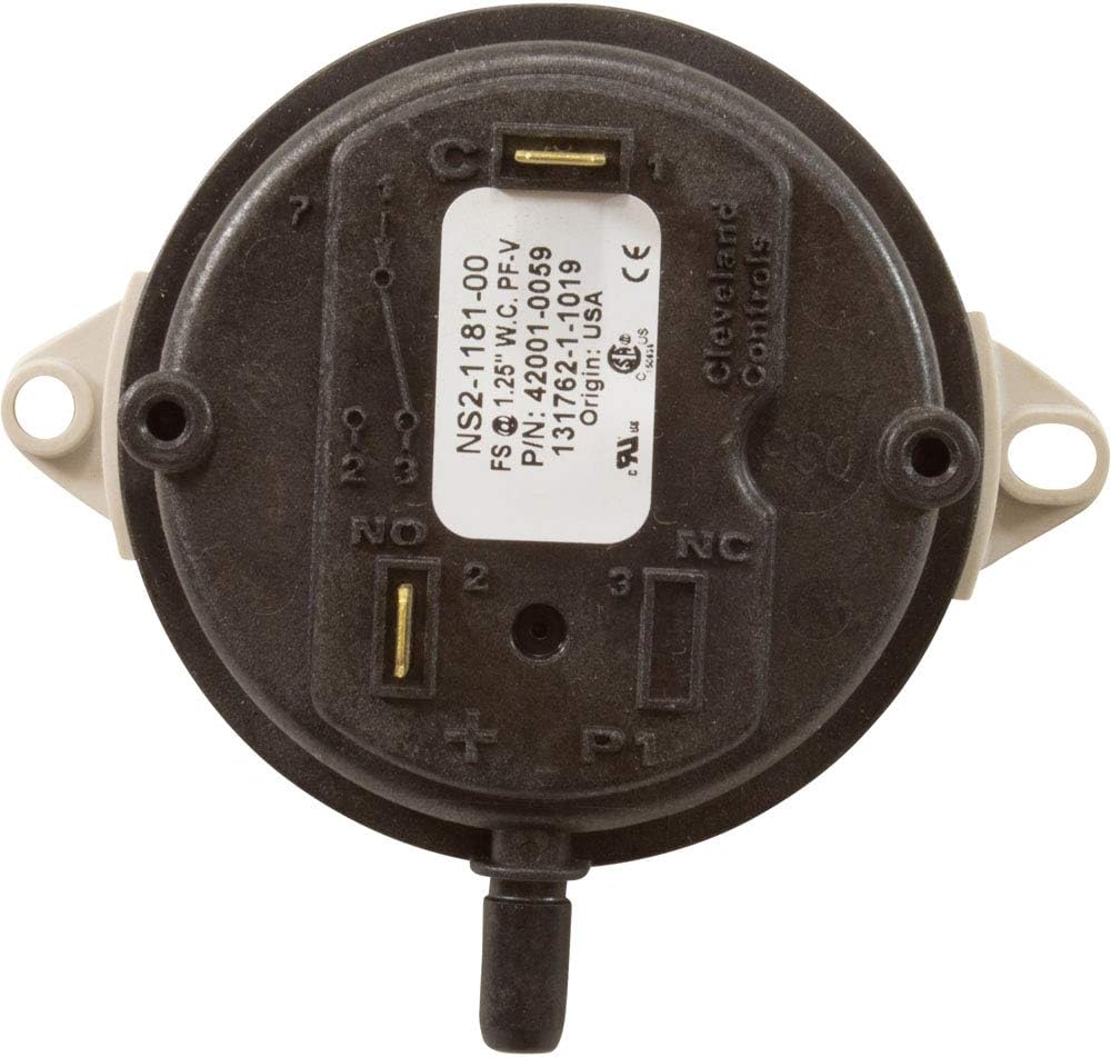 Pentair Air Flow Switch, Max-E-Therm/MasterTemp