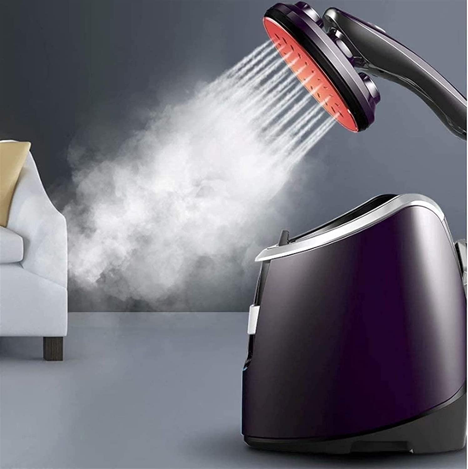 Standing Steamer One Touch Switch High Temperature Double Lever Steam Iron with 1.1L Water Tank