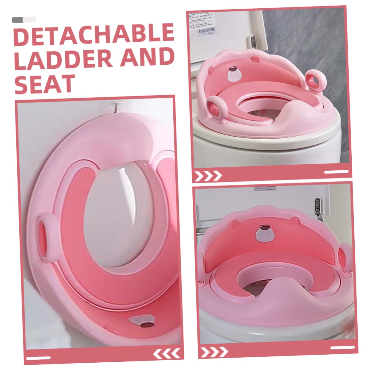 Asiento de Entrenamiento para Ir al Baño Infantil con Respaldo