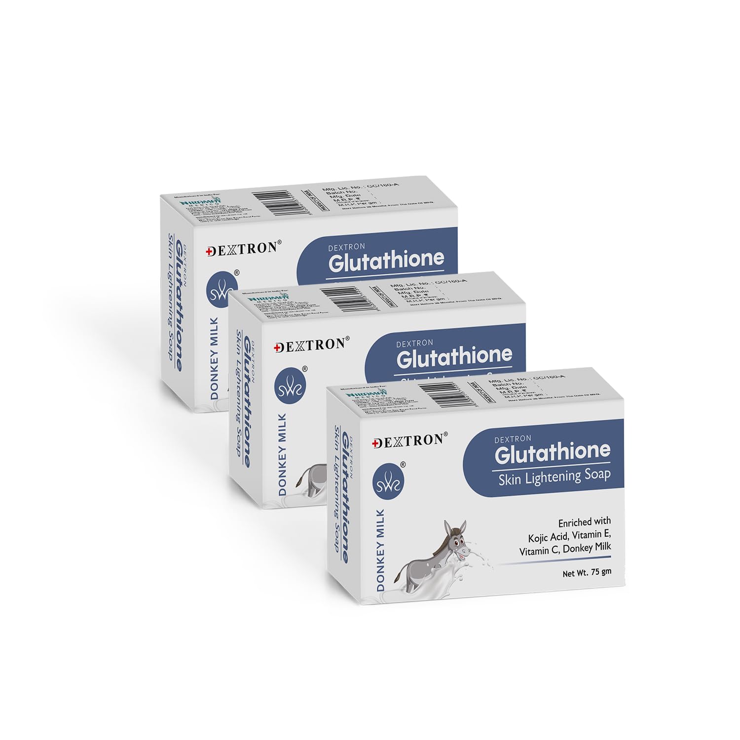 dextron glutathione skin lightening soap Buy Soap, Enriched with Kojic, Vitamin E, Vitamin C, Donkey Milk, Aloevera Extract, 75g (3) Online at Low Prices in India Buy GHK-Cu 50mg & Type:ONCE-3M Cardiovascular Support