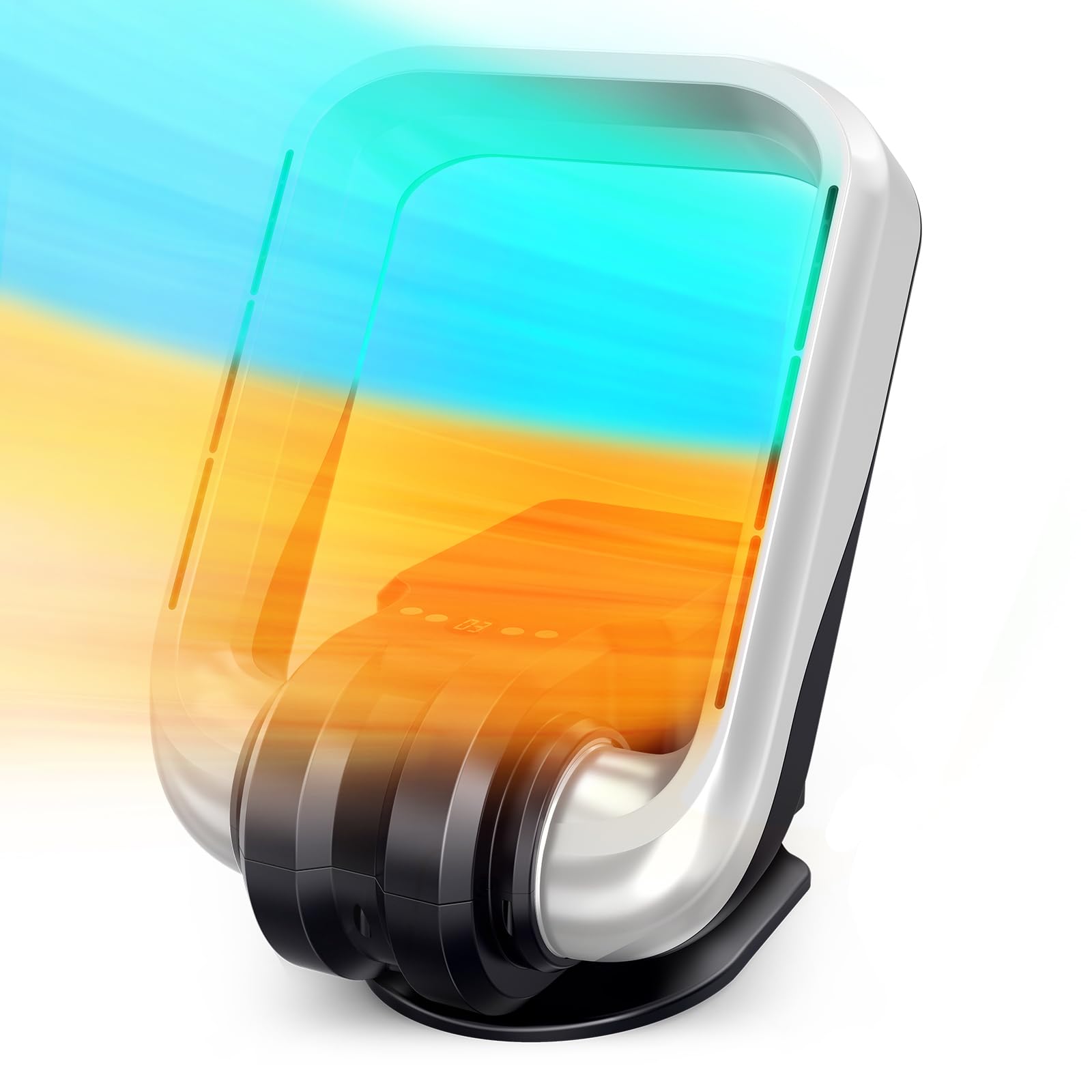 Amazon | セラミックヒーター 【2025冬新型！冷暖兼用・360°温風・羽根