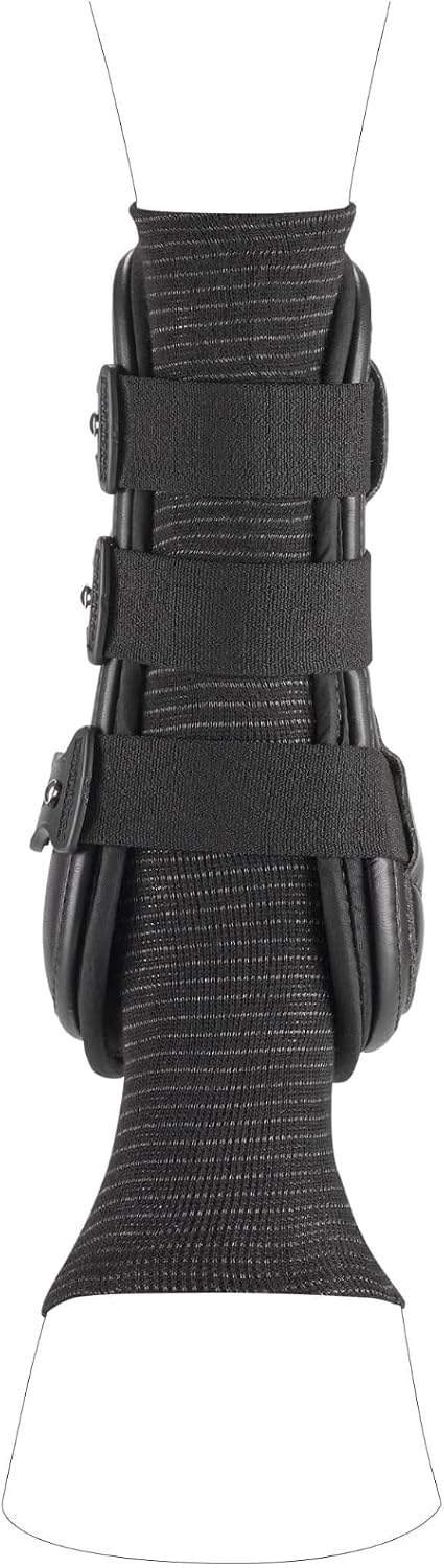 EquiFit SilverSox Individual Pack Horse Black (3″ X 2YD)
