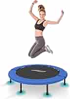Mini Trampolino Fitness The Fellie Rebounder - 101 Cm Per Allenamento Indoor/Outdoor, Portata 150 Kg - Foto 9