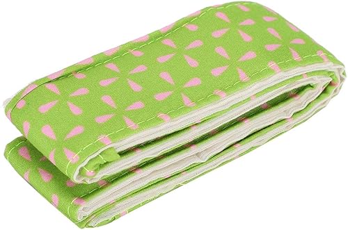 Miniatura 4 de Fydun Bake Evenly With Cake Pans Baking Pan Strap Cloth Cake Decoration Tools Pastry Tools Green Wide Range Of Uses (Pink green 78043C)