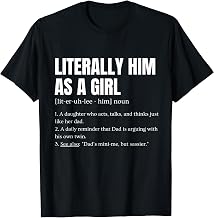 My dad gets mad at me Joke Daddy Daughter Humor Definition T-Shirt