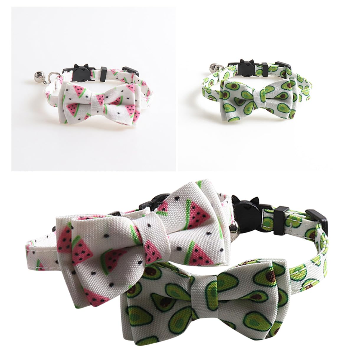 Collar para gato fácil de quitar y poner con campana para evitar pérdidas en casa