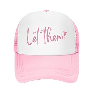 Let Them Funny Hat for Men Classic Washed Distressed Baseball Caps