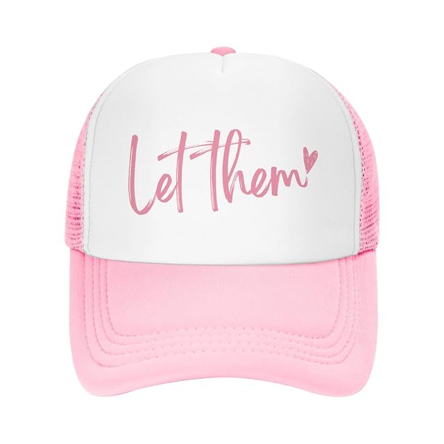 Let Them Funny Hat for Men Classic Washed Distressed Baseball Caps