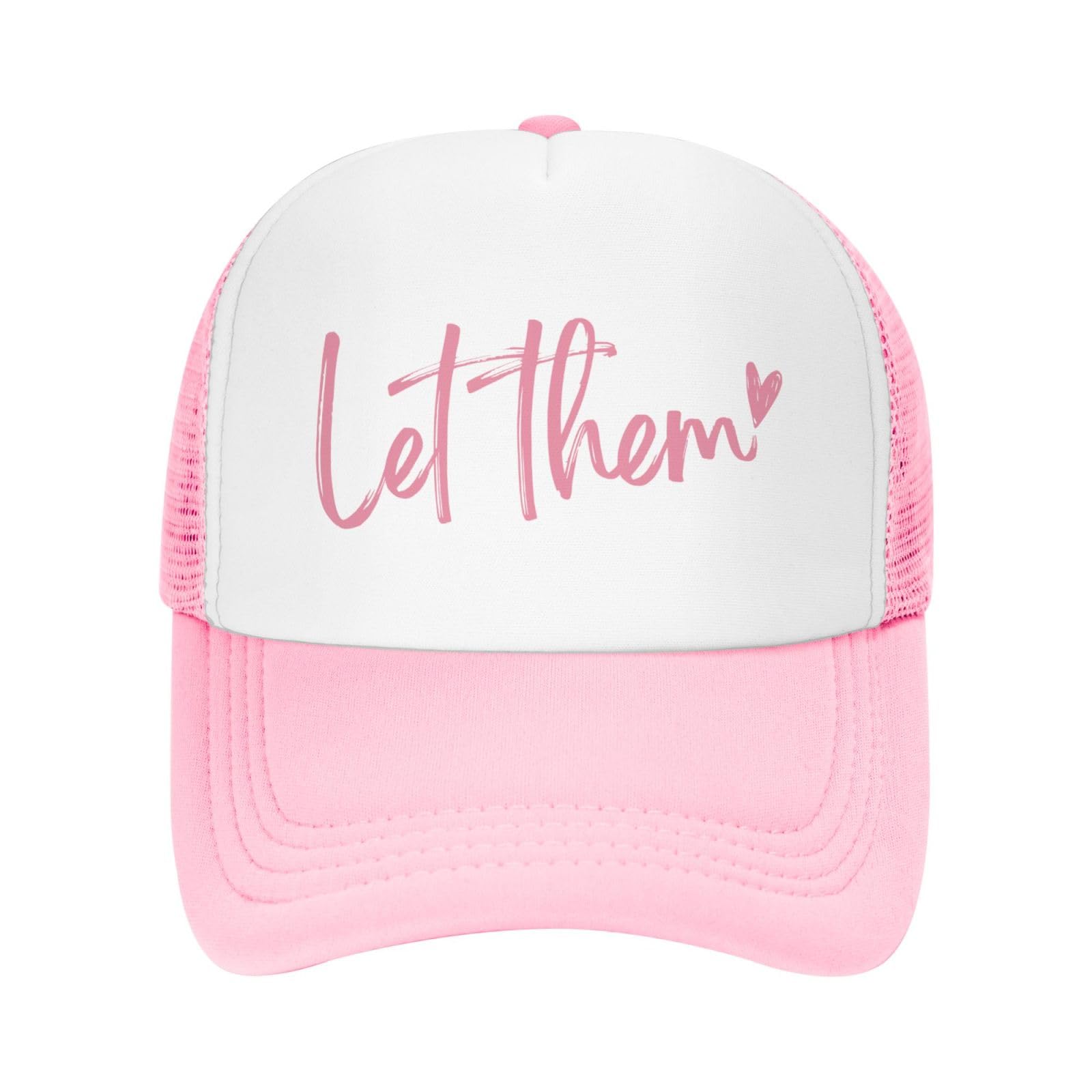 Let Them Funny Hat for Men Classic Washed Distressed Baseball Caps