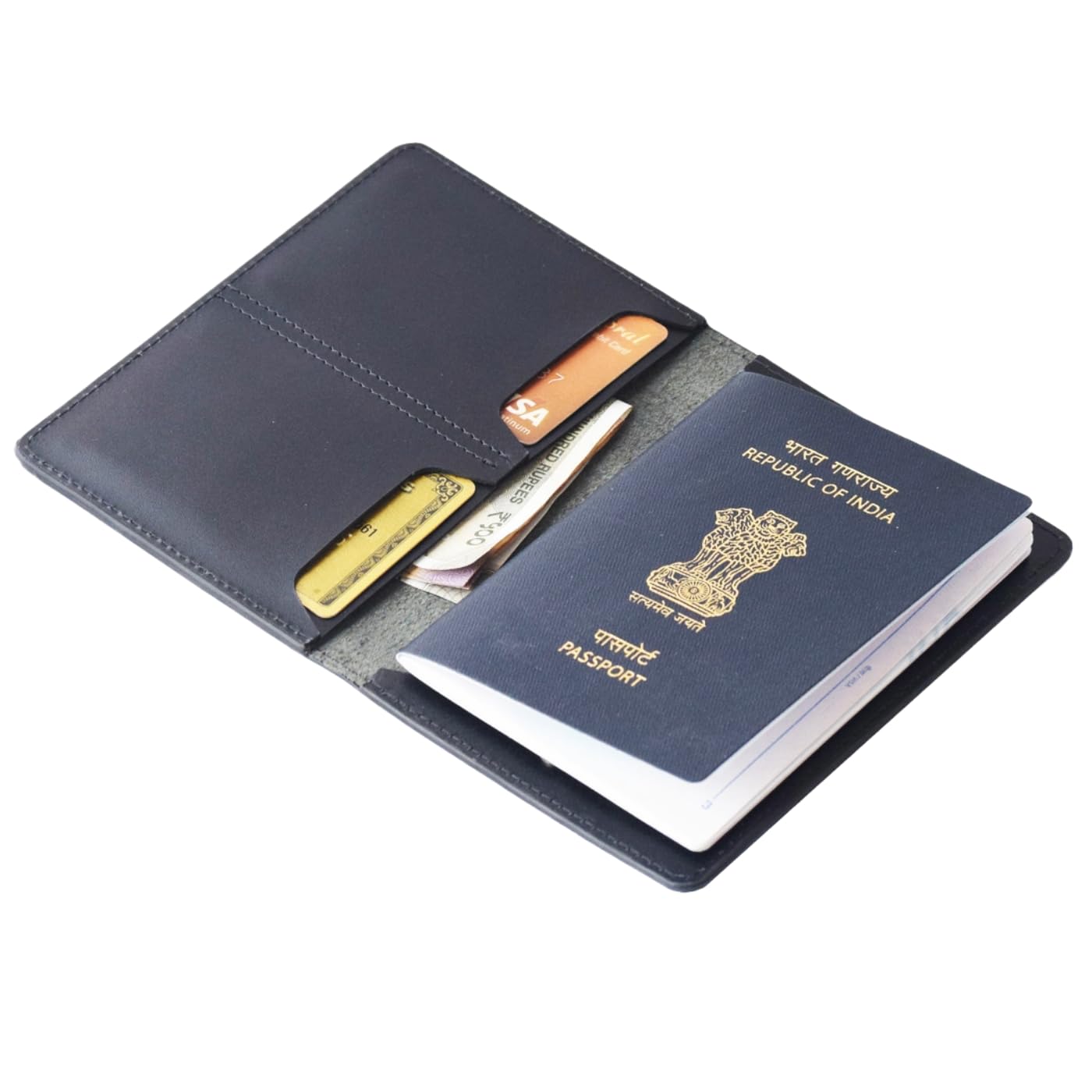 Atoll Leather Passport Holder for Men & Women Genuine Leather Travel Wallets & Document Organizer | Premium & Durable Passport Cover with Sim Ejector & Sim Slots 9 61mLdCcfTHL. SL1400