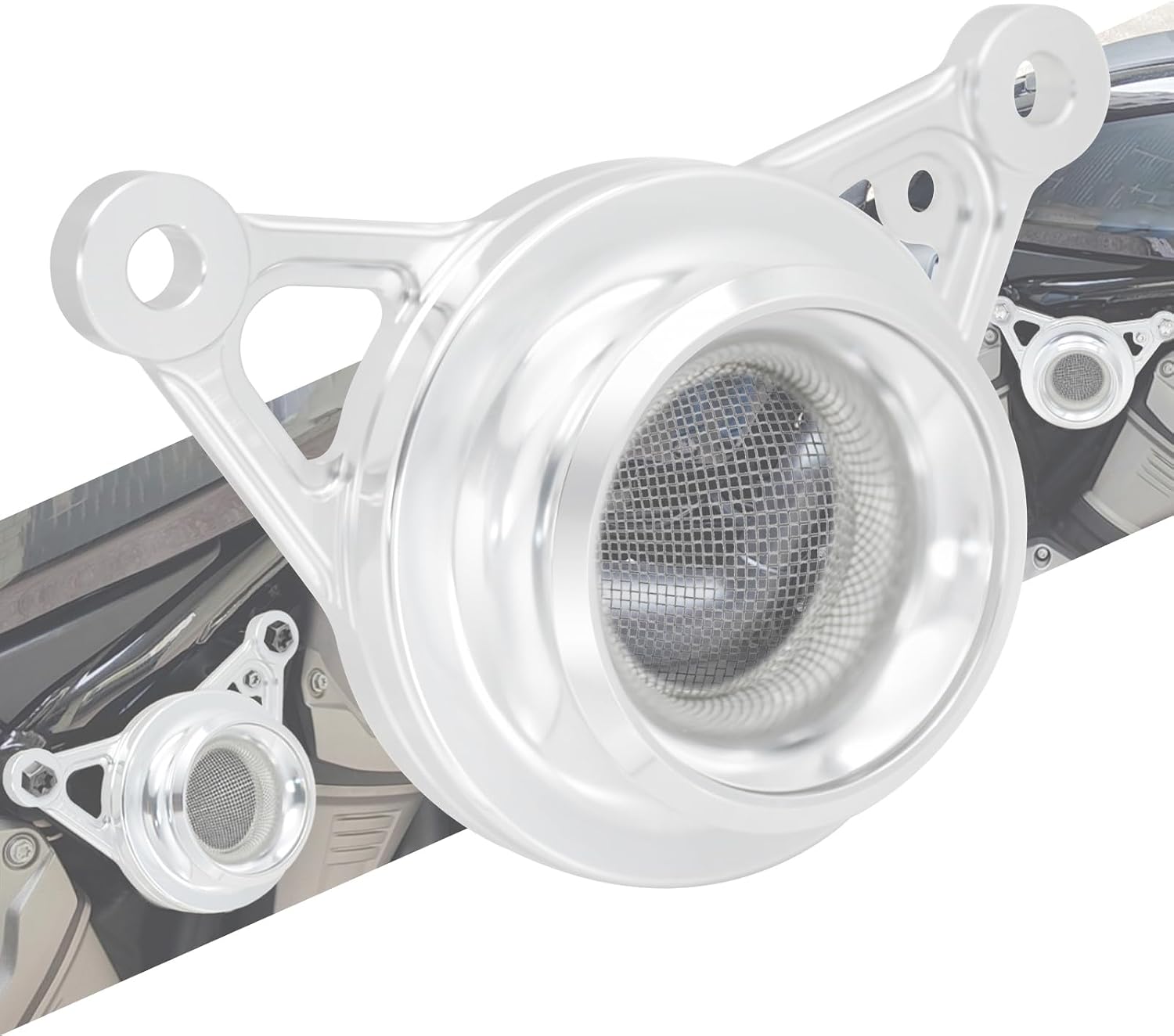 Air Cleaner CNC Air Filter Kit Fit for Harley Sportster Nightster RH 975 RH975S Special 2022-2024 (Black)