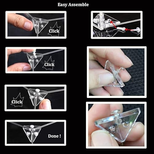 Miniatura 3 de Hosdiy Vitrina de acrílico para Lego 7532975339 (trench RunTrash Compactor) modelo - Escaparate transparente (solo vitrina de exhibición)