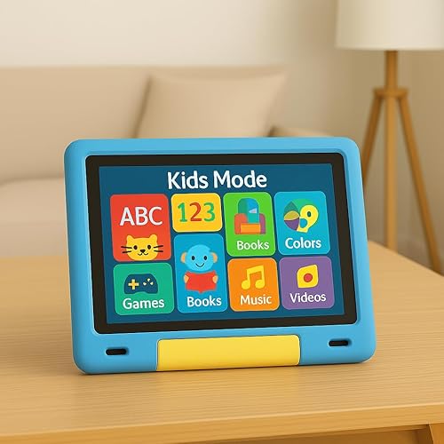Miniatura 6 de NOBKLEN Tablet infantil de 10.1 pulgadas con funda a prueba de golpes  Android 14, 64 GB+8 GB de RAM, batería de 12 horas  Control parental, Google