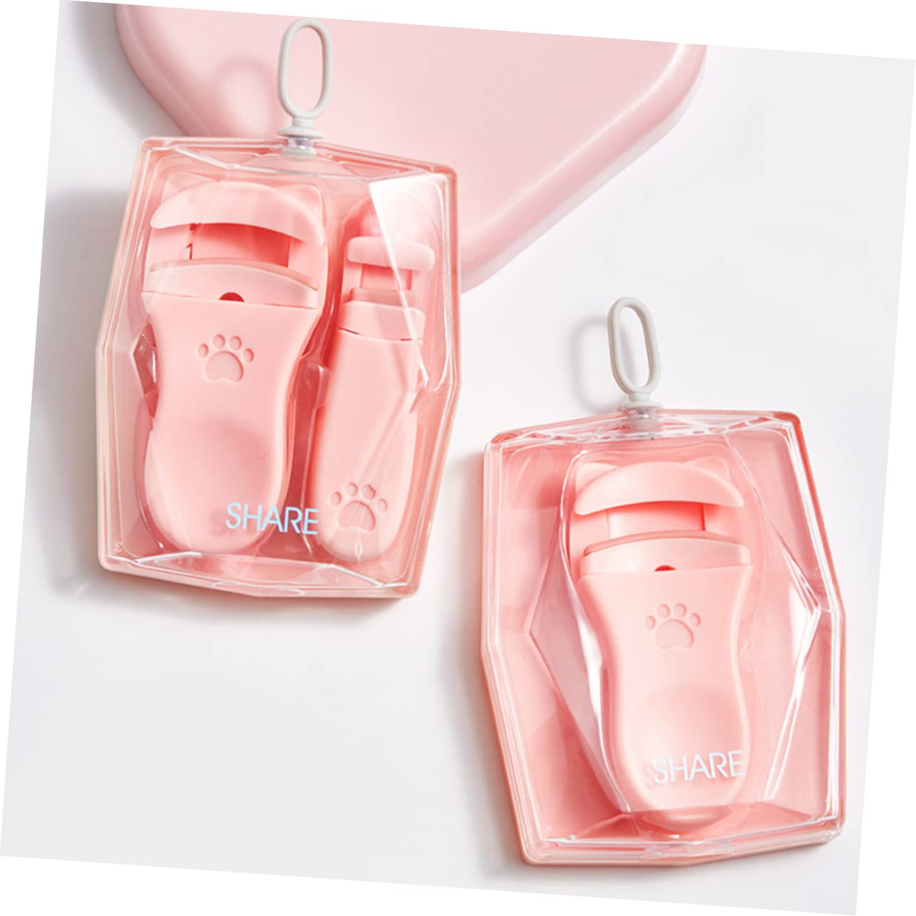 Healeved 10piezas Rizadores De Pestañas Portátiles Curlers De Pestañas Para Maquillaje Profesional Diseño Ergonómico y Efecto