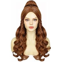 Cosplay Wigs Halloween Party Costume for Women Men Belle