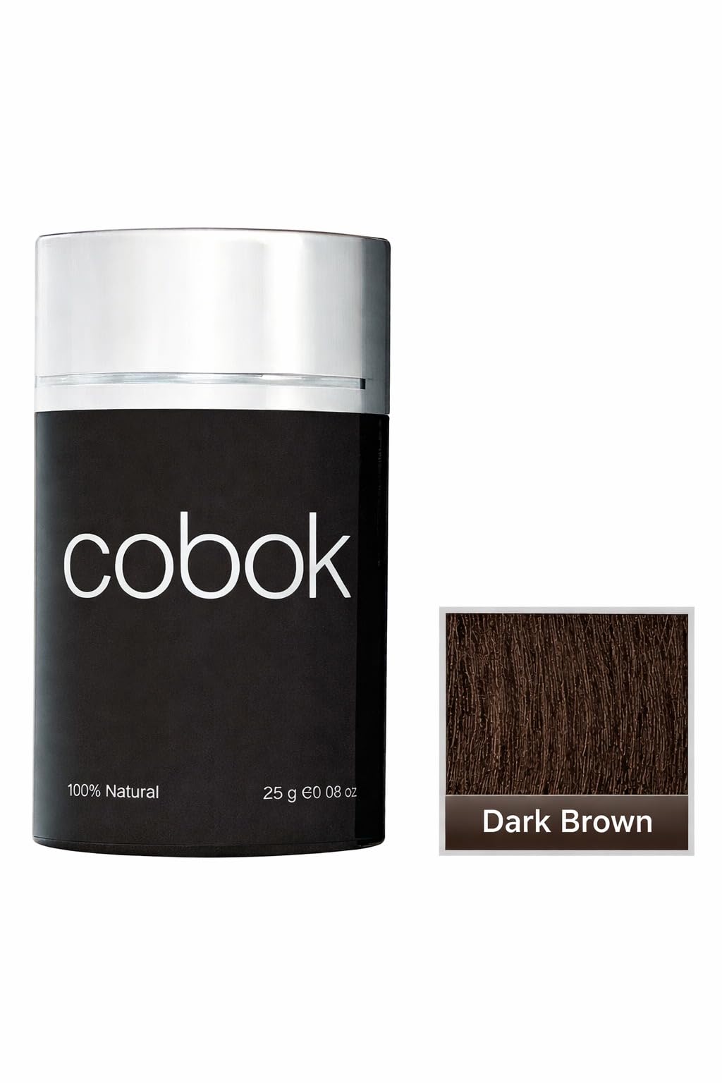 Hair Building Fibres for Thinning Hairs | Natural Thickening Powder for Men & Women | Long-Lasting & Sweat-Resistant | Brown Dark, 25g-image-41