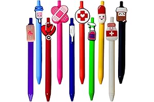 10 pack Funny Nurse Pens, Set of 10 Ballpoint Pens with Funny...