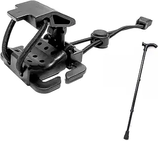 Hiking Gear Clip Multifunction Trekking Pole Holder Backpack Attachment | Flexible multifunction gear clip securely holds trekking poles and outdoor equipment on backpacks vests belts and travel bags